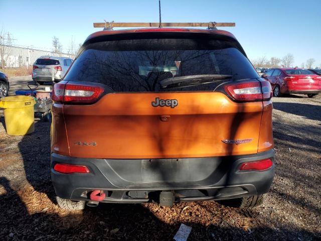 1C4PJMBB4GW325226 - 2016 JEEP CHEROKEE TRAILHAWK Նարնջագույն լուսանկար 6