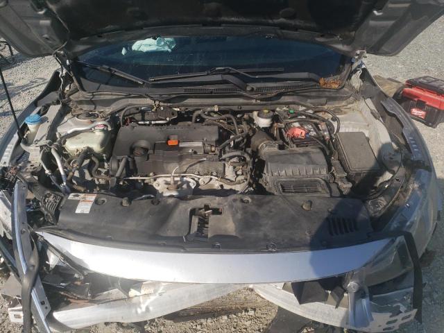 2HGFC2F66JH019191 - 2018 HONDA CIVIC LX SILVER photo 11