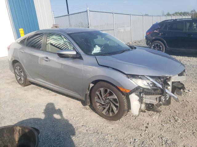 2HGFC2F66JH019191 - 2018 HONDA CIVIC LX SILVER photo 4