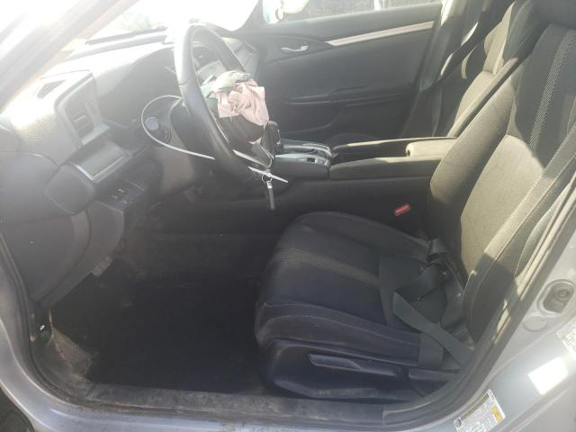 2HGFC2F66JH019191 - 2018 HONDA CIVIC LX SILVER photo 7
