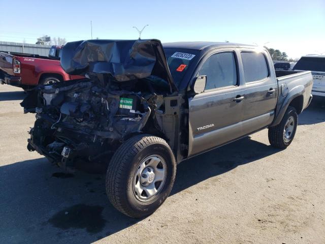 3TMJU4GN1CM128461 - 2012 TOYOTA TACOMA DOUBLE CAB PRERUNNER GRAY photo 1