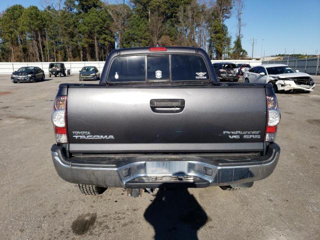 3TMJU4GN1CM128461 - 2012 TOYOTA TACOMA DOUBLE CAB PRERUNNER GRAY photo 6