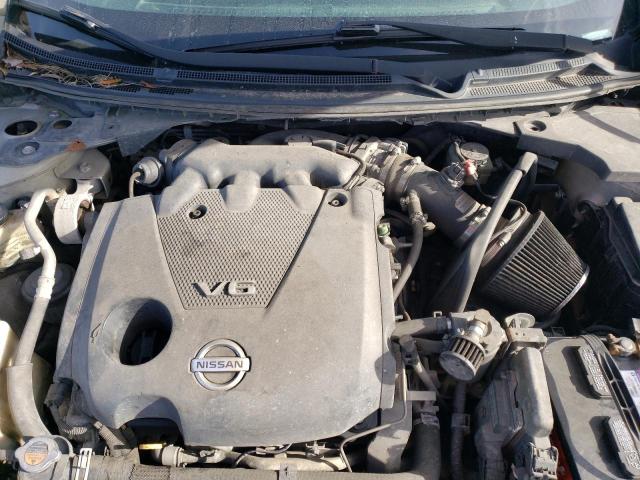 1N4AA5AP2AC819270 - 2010 NISSAN MAXIMA S SILVER photo 11