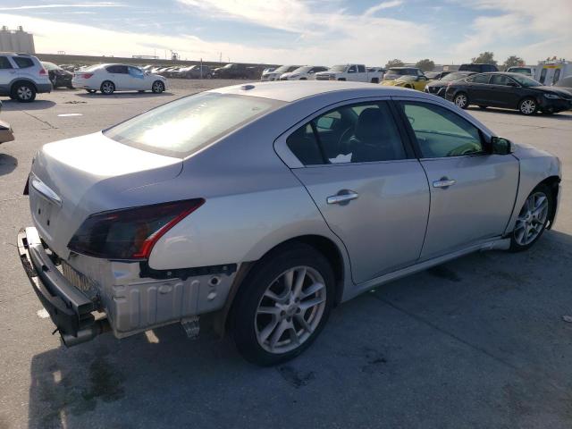 1N4AA5AP2AC819270 - 2010 NISSAN MAXIMA S SILVER photo 3