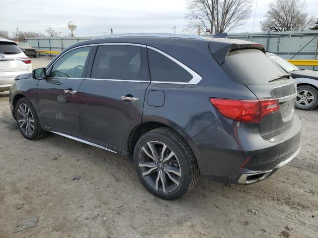 5J8YD4H8XLL011195 - 2020 ACURA MDX ADVANCE CHARCOAL photo 2