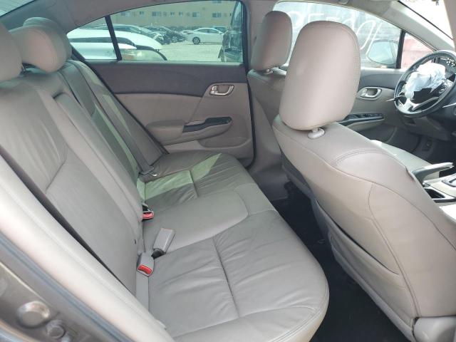 2HGFB2F9XCH002183 - 2012 HONDA CIVIC EXL 灰色 照片 10