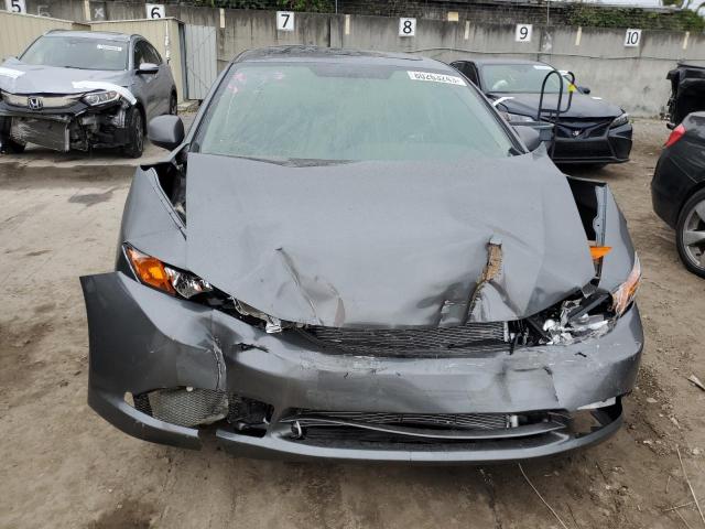2HGFB2F9XCH002183 - 2012 HONDA CIVIC EXL 灰色 照片 5