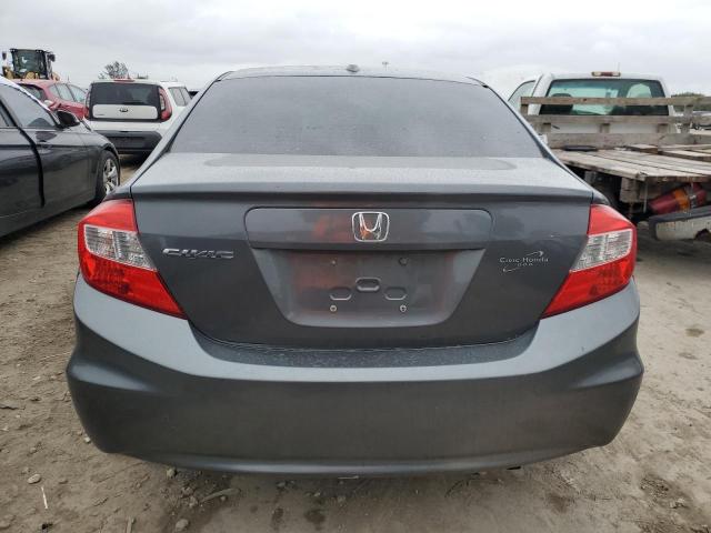 2HGFB2F9XCH002183 - 2012 HONDA CIVIC EXL 灰色 照片 6