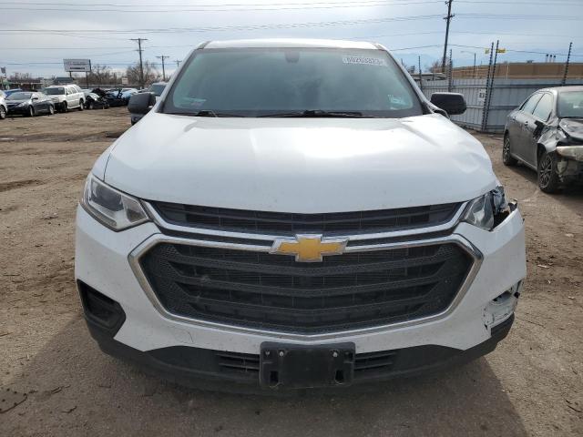 1GNERFKW3MJ262067 - 2021 CHEVROLET TRAVERSE LS WHITE photo 5