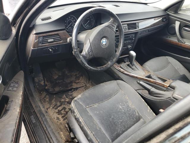 WBAVA37518NL50982 - 2008 BMW 3 SERIES I BLACK photo 8