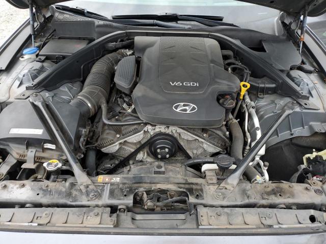 KMHGN4JE9FU048319 - 2015 HYUNDAI GENESIS 3.8L Grau Foto 11