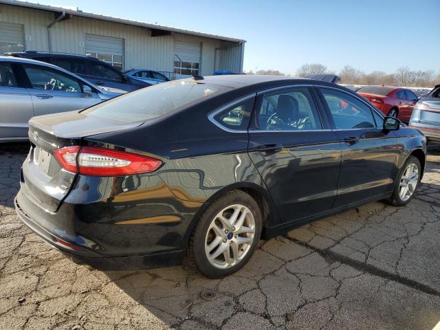 3FA6P0HDXER252798 - 2014 FORD FUSION SE BLUE photo 3