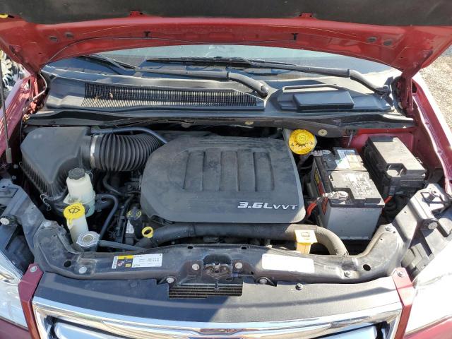 2C4RC1BG4GR214584 - 2016 CHRYSLER TOWN & COU TOURING BURGUNDY photo 12