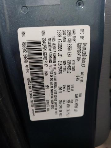 2A4GP54L66R617147 - 2006 CHRYSLER TOWN & COU TOURING 青色 照片 13