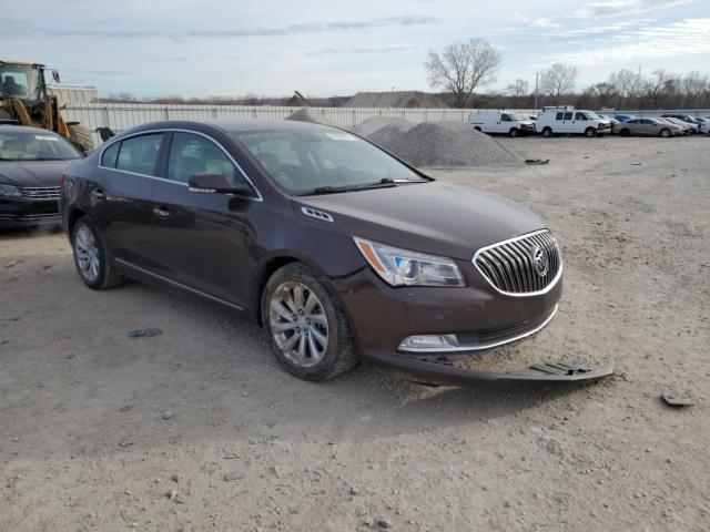 1G4GB5G34FF222273 - 2015 BUICK LACROSSE BURGUNDY photo 4