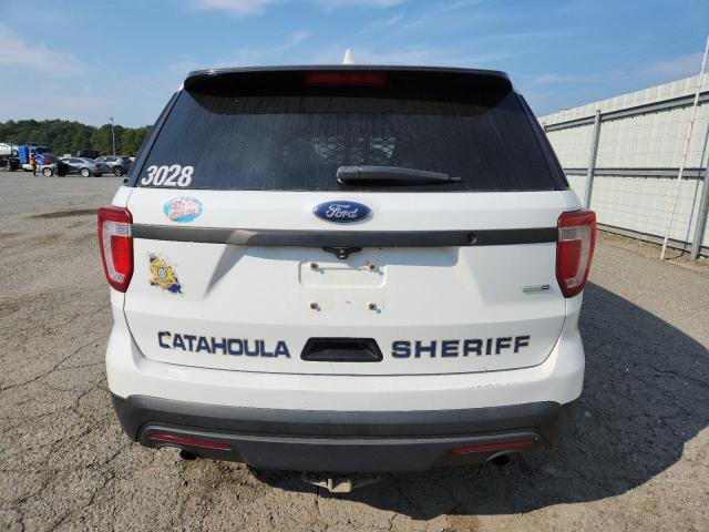 1FM5K8AR3GGB13028 - 2016 FORD EXPLORER POLICE INTERCEPTOR Biały zdjęcie 6