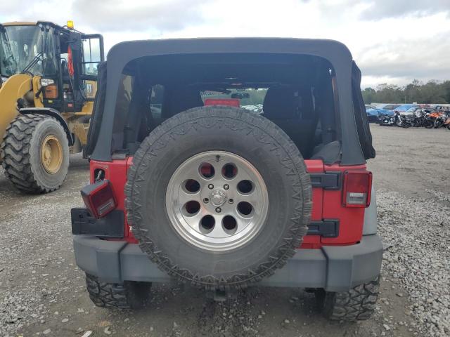 1C4BJWDG9CL231448 - 2012 JEEP WRANGLER U SPORT RED photo 6