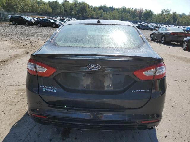 3FA6P0SU0DR320422 - 2013 FORD FUSION TITANIUM PHEV 黑色 照片 6