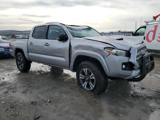 5TFCZ5AN0GX035729 - 2016 TOYOTA TACOMA DOUBLE CAB SILVER photo 4