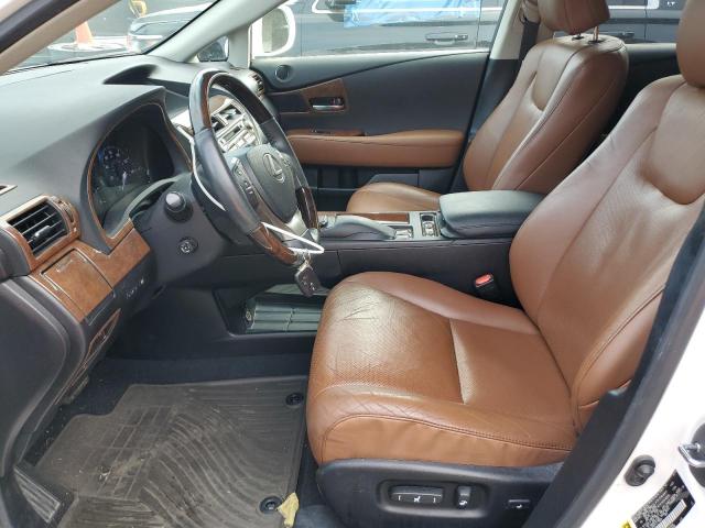 2T2BK1BA0FC319858 - 2015 LEXUS RX 350 BASE WHITE photo 7