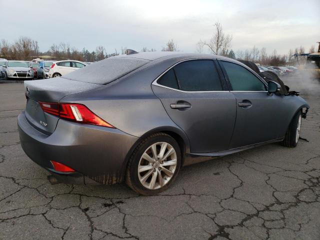 JTHBF1D26E5004779 - 2014 LEXUS IS 250 GRAY photo 3