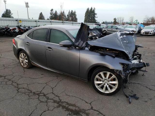 JTHBF1D26E5004779 - 2014 LEXUS IS 250 GRAY photo 4