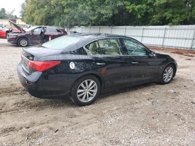 JN1BV7AP6EM687888 - 2014 INFINITI Q50 BASE Negro foto 3