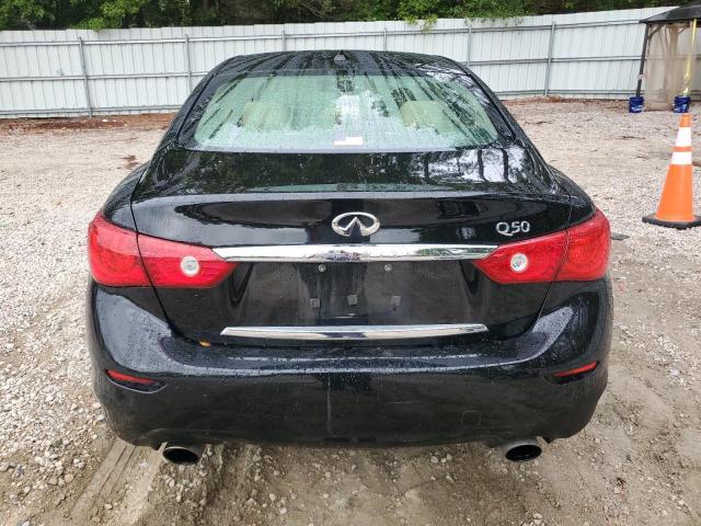 JN1BV7AP6EM687888 - 2014 INFINITI Q50 BASE Negro foto 6