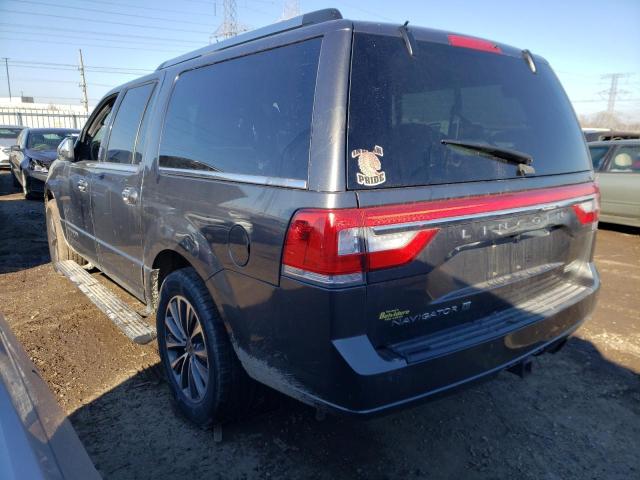 5LMJJ3JT2FEJ12704 - 2015 LINCOLN NAVIGATOR L GRAY photo 2