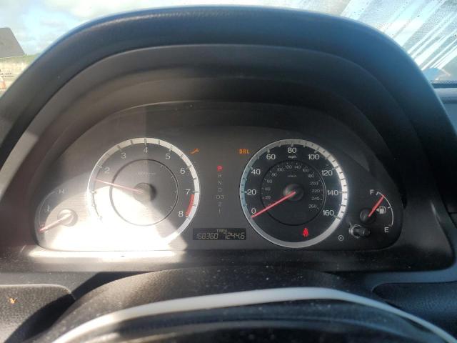 1HGCS1B87BA011995 - 2011 HONDA ACCORD EXL BLUE photo 9