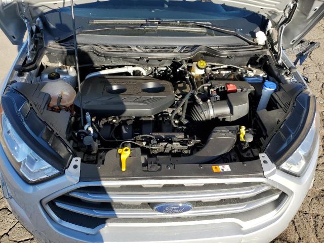 MAJ6S3GL4NC467942 - 2022 FORD ECOSPORT SE ვერცხლისფერი ფოტო 11