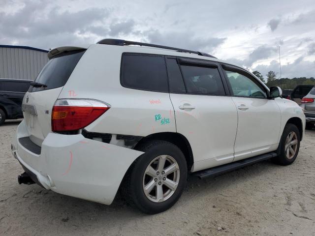 JTEDS41AX92074257 - 2009 TOYOTA HIGHLANDER WHITE photo 3