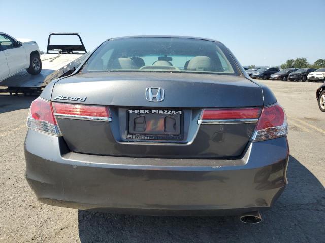 1HGCP2F38BA020565 - 2011 HONDA ACCORD LX ნაცრისფერი ფოტო 6
