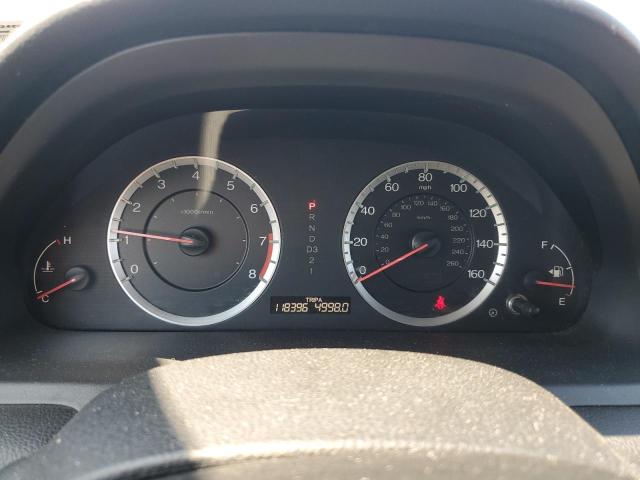 1HGCP2F38BA020565 - 2011 HONDA ACCORD LX ნაცრისფერი ფოტო 9