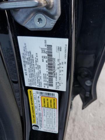 3FA6P0CD4KR224532 - 2019 FORD FUSION SEL Czarny zdjęcie 12