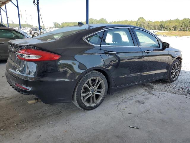 3FA6P0CD4KR224532 - 2019 FORD FUSION SEL Czarny zdjęcie 3
