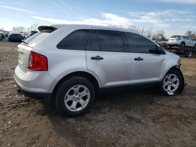 2FMDK4GC9DBE10301 - 2013 FORD EDGE SE SILVER photo 3