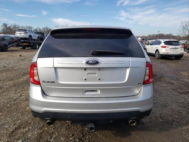 2FMDK4GC9DBE10301 - 2013 FORD EDGE SE SILVER photo 6