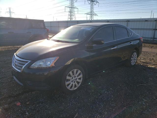 3N1AB7APXDL674784 - 2013 NISSAN SENTRA S BLACK photo 1