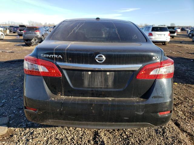 3N1AB7APXDL674784 - 2013 NISSAN SENTRA S BLACK photo 6