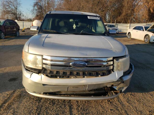 2FMEK62C79BA27617 - 2009 FORD FLEX SEL SILVER photo 5