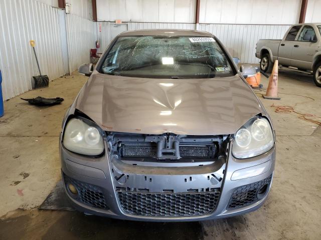 WVWHV71K28W251415 - 2008 VOLKSWAGEN GTI GRAY photo 5