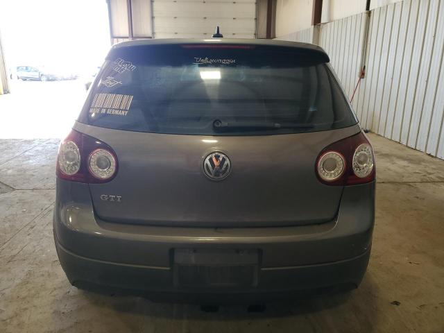 WVWHV71K28W251415 - 2008 VOLKSWAGEN GTI GRAY photo 6