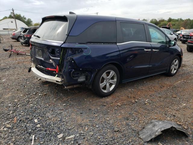 5FNRL6H56KB043487 - 2019 HONDA ODYSSEY EX BLUE photo 3