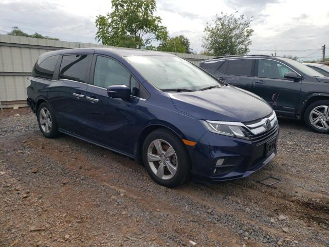 5FNRL6H56KB043487 - 2019 HONDA ODYSSEY EX BLUE photo 4