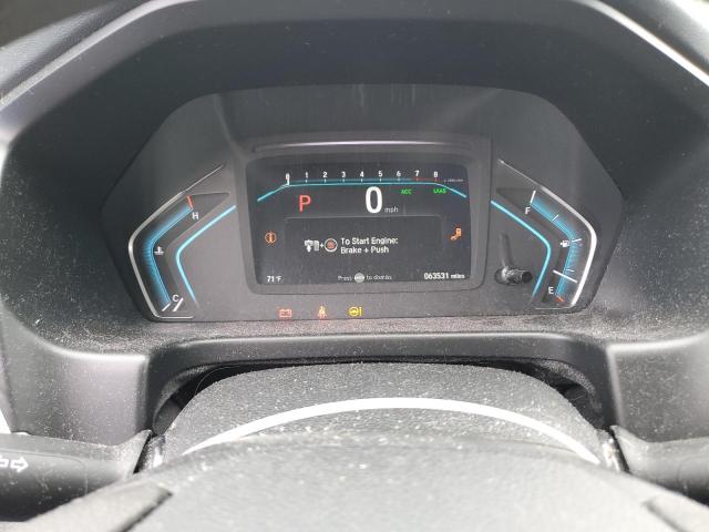 5FNRL6H56KB043487 - 2019 HONDA ODYSSEY EX BLUE photo 9