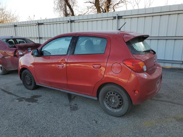 ML32A3HJ5FH059272 - 2015 MITSUBISHI MIRAGE DE RED photo 2