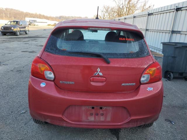 ML32A3HJ5FH059272 - 2015 MITSUBISHI MIRAGE DE RED photo 6