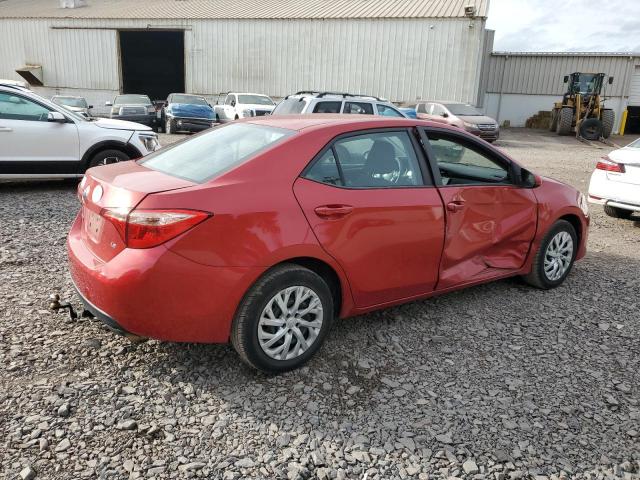 5YFBURHE3JP765566 - 2018 TOYOTA COROLLA L 红色 照片 3