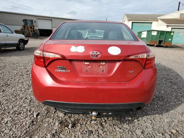 5YFBURHE3JP765566 - 2018 TOYOTA COROLLA L 红色 照片 6